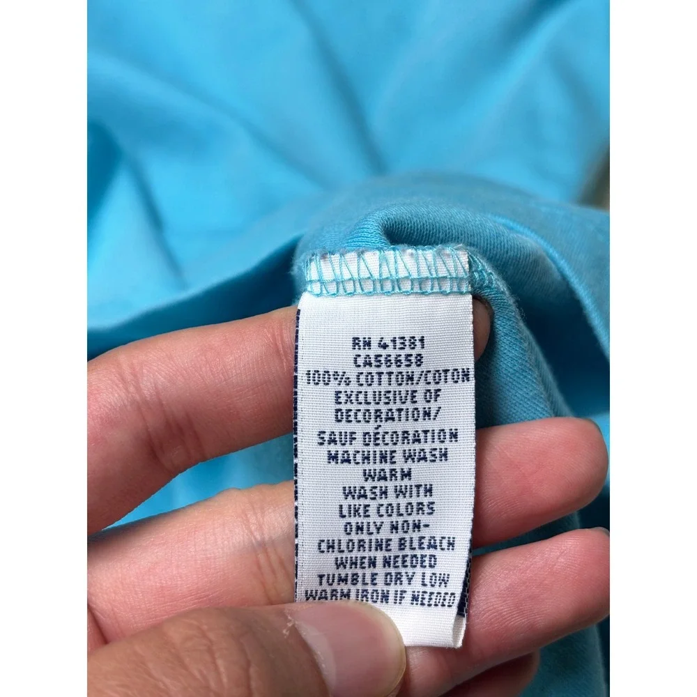 Polo Ralph Lauren Men XL SolfTouch Turquoise Blue Short Sleeve Polo Shirt Cotton